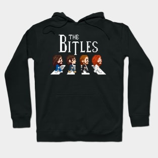 The bitles -> pixel art Hoodie